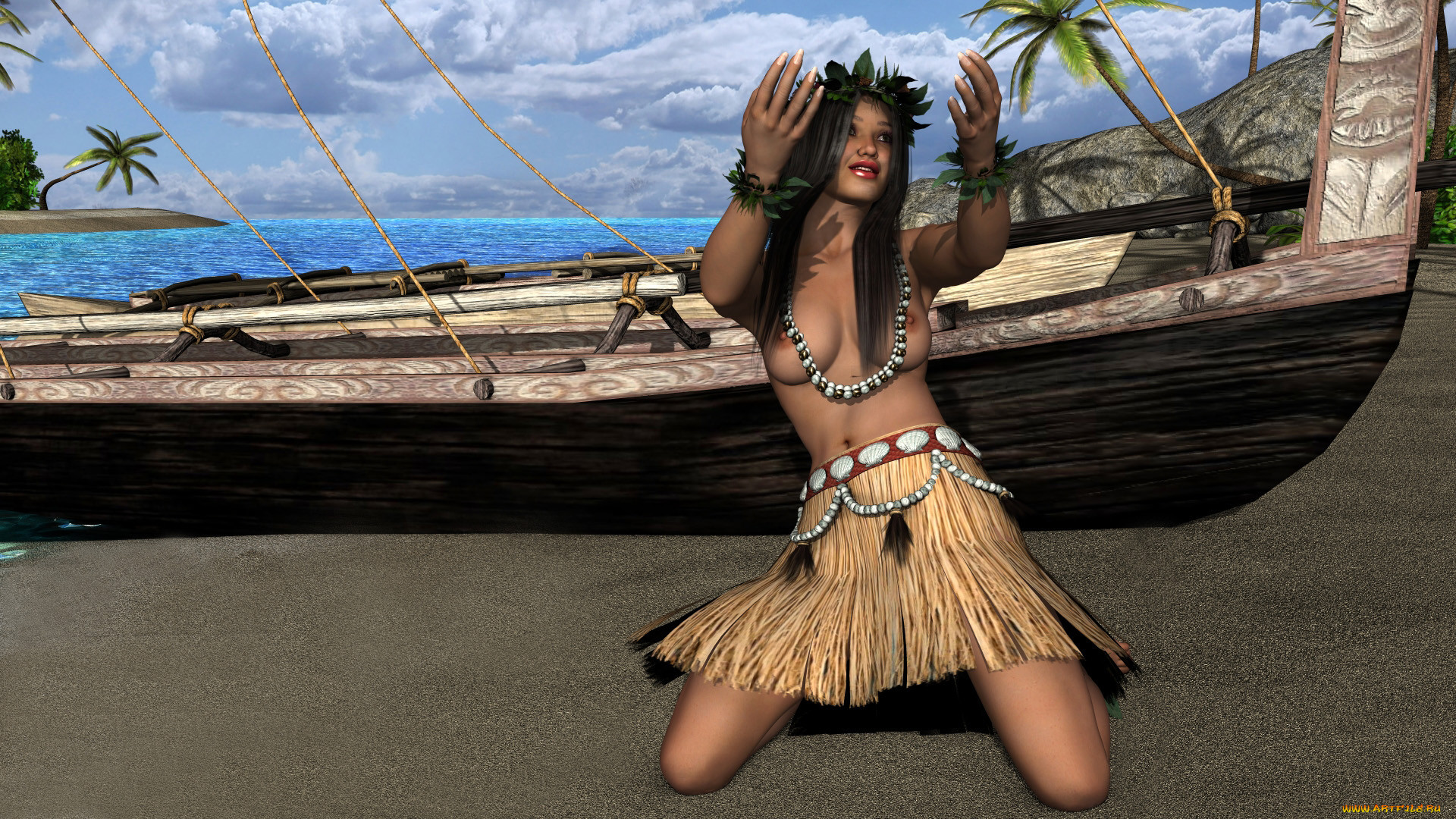 kalea hula dancing, , 3-, , , , , 